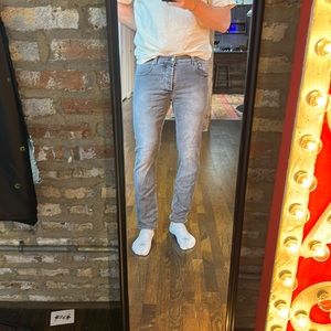 Gray Isaia jeans